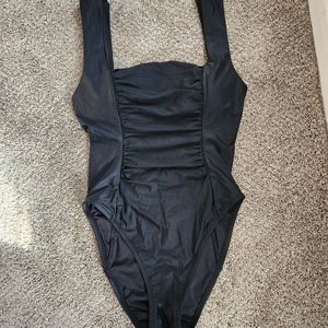 Black swimsuit